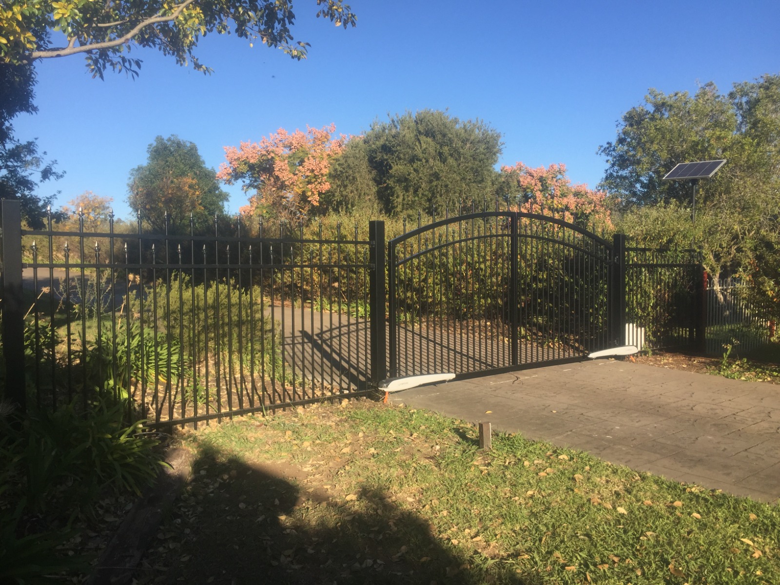 Double Swing Pipe Gate